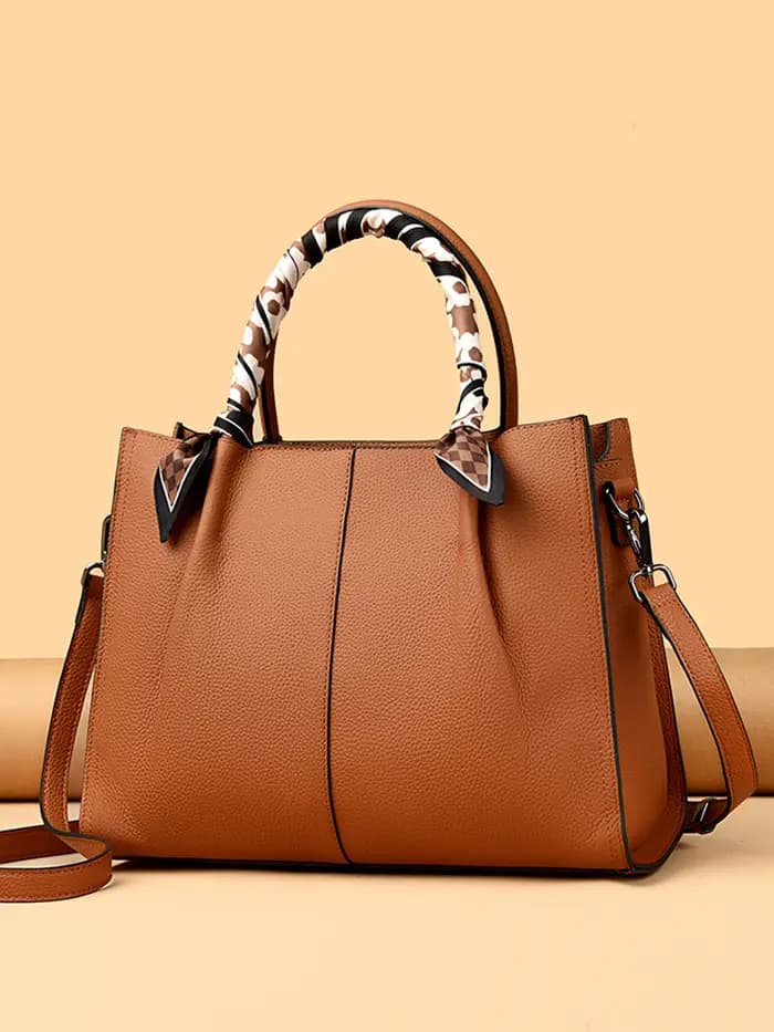 Sac à main pour femme, grand sac fourre-tout en cuir véritable