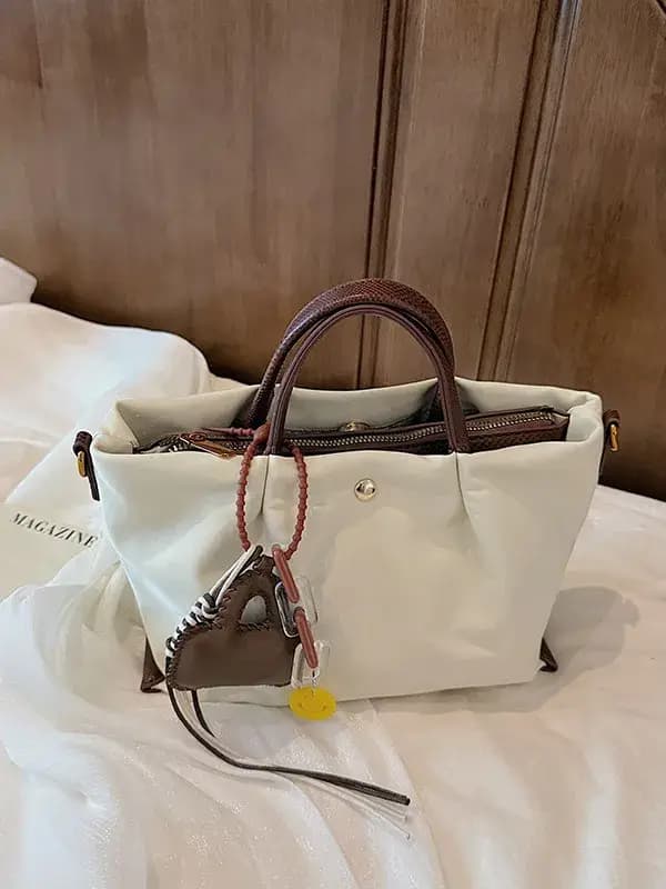 Sac fourre-tout de grande capacité au design de niche de style coréen