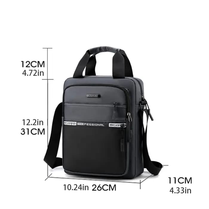 Sac à bandoulière pour hommes avec bandoulière réglable