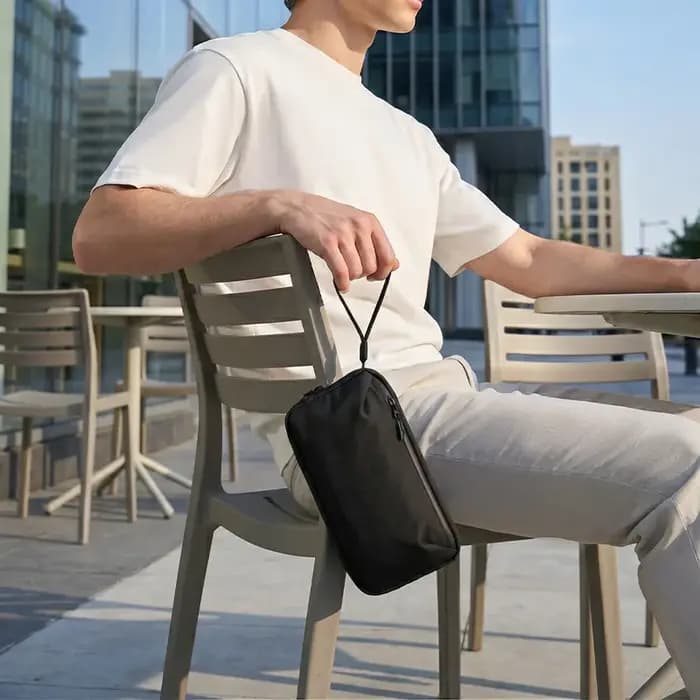 Sac bandoulière pour homme MARK RYDEN "Mini Travel" avec fermeture éclair YKK imperméable