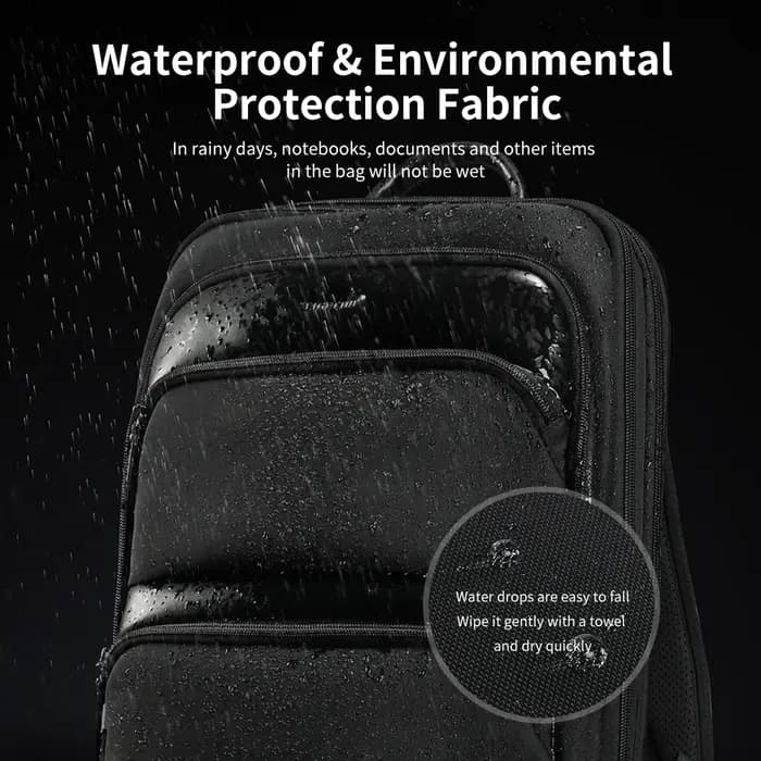 Tigernu sacs à dos extensibles pour hommes 15.6 pouces sac à dos pour ordinateur portable mâle mince