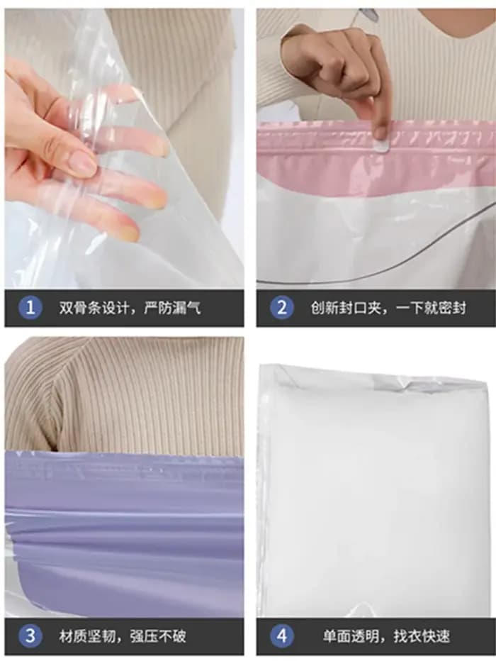 Sac de compression sous vide épaissi