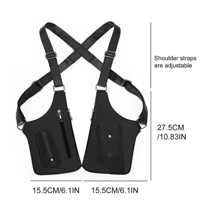 Sac vintage à double bandoulière