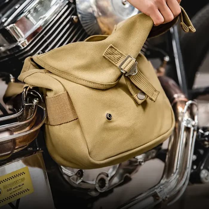 Maden-Sacs à bandoulière en toile vintage américain pour hommes