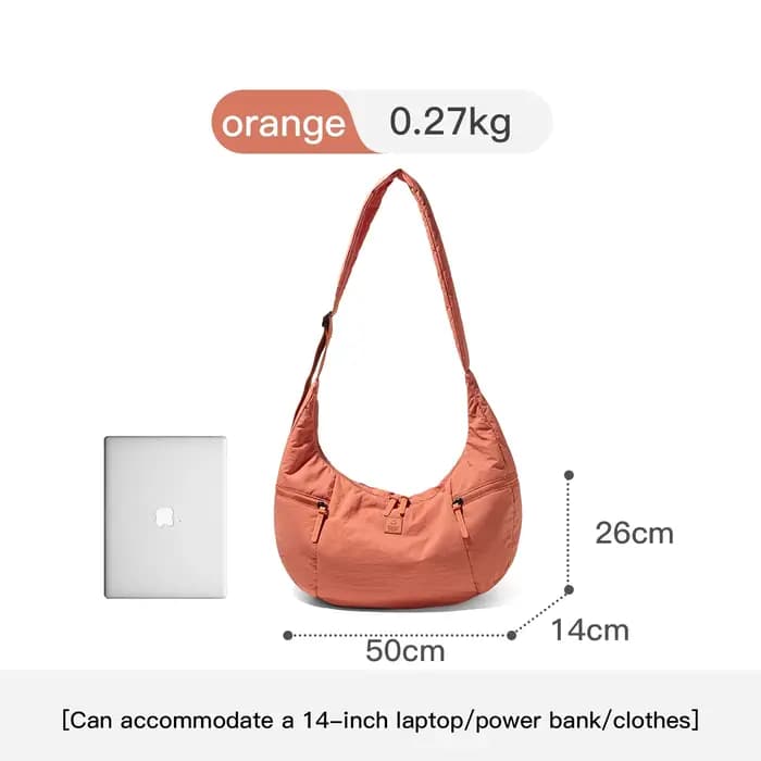Sac à bandoulière EPOL pour femme en nylon imperméable