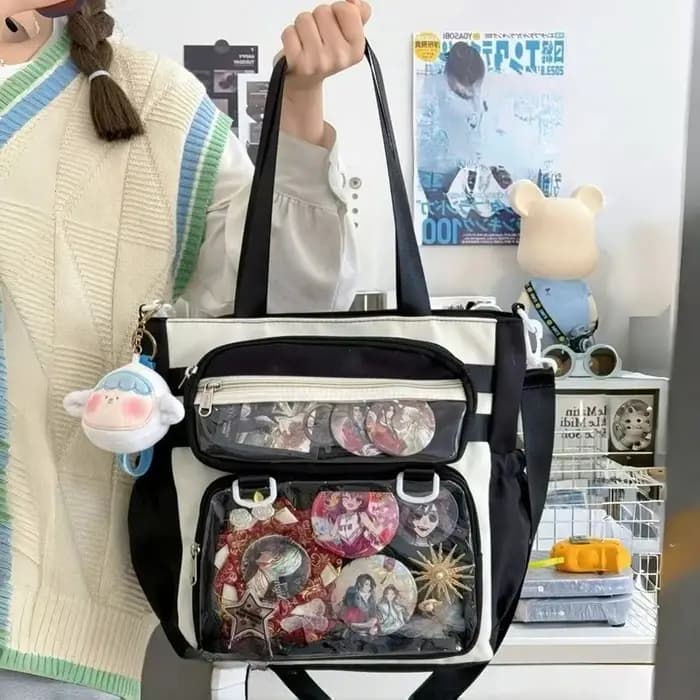 Sac à main Ita Transparent japonais pour femmes