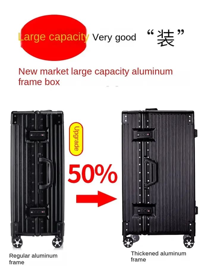 Valise de grande capacité 26/40/50/60 pouces