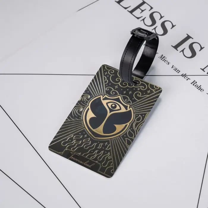 Tomorrowland-Étiquette de bagage personnalisée