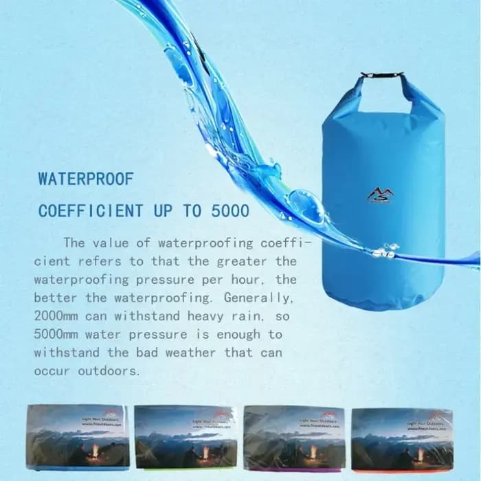 Sac étanche de 5L à 40L pour le camping