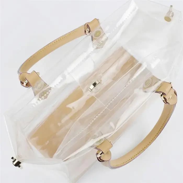 Sac de Rangement Transparent Fait à la Main