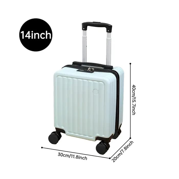 Petite valise de 14 pouces avec serrure à combinaison