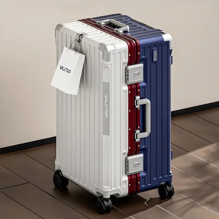 Valise de voyage de luxe et durable avec cadre en aluminium