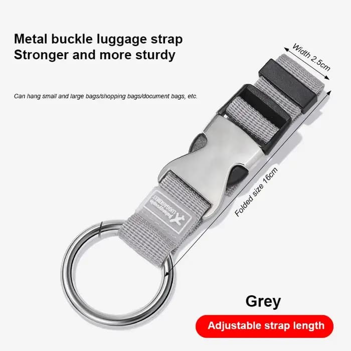 Sangle de bagage de voyage Portable fixe avec boucle de dégagement
