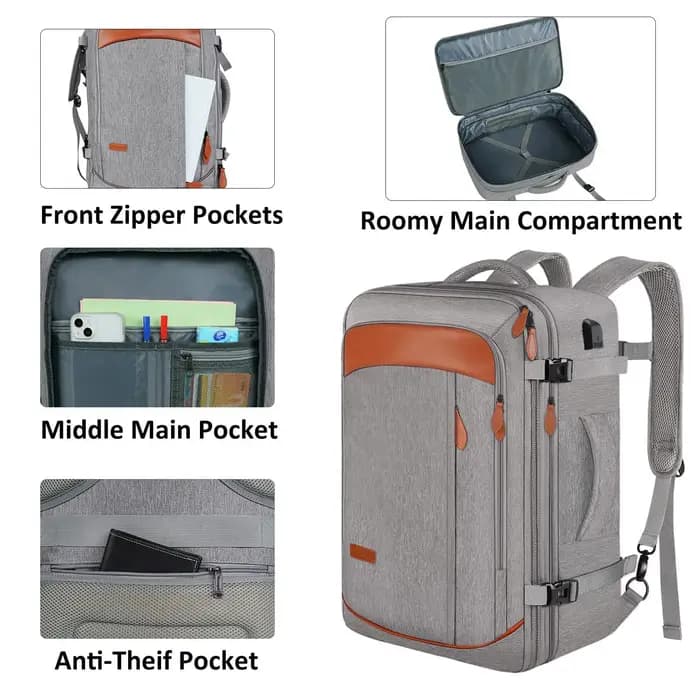 Grande valise extensible de voyage