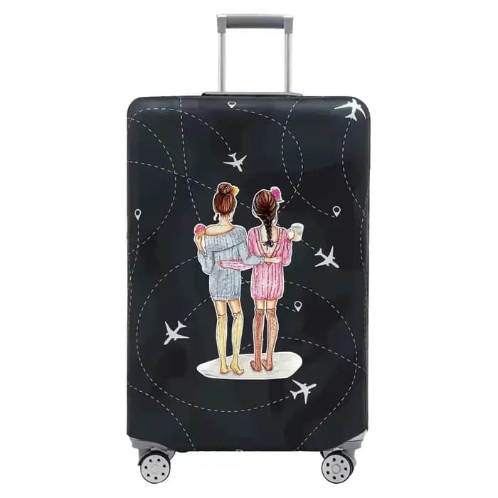 Housses de bagages de voyage imprimées Friends Pattern Series