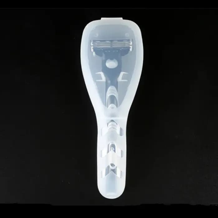 Étui de Rasoir de Voyage en Plastique