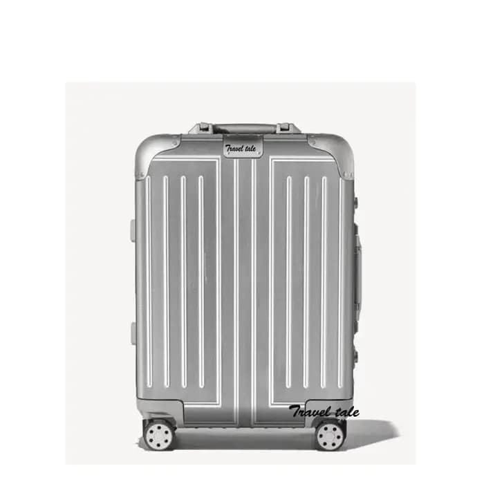 VESOCOVO 20 "26" 30 pouces grand chariot en aluminium valise coffre Plus grand sac à bagages roulant