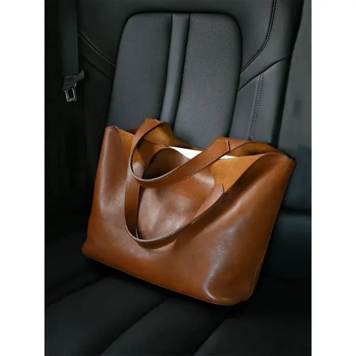 Nouveau sac fourre-tout marron 2026 pour femme