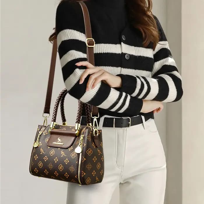 Sacs à bandoulière en cuir souple pour femmes