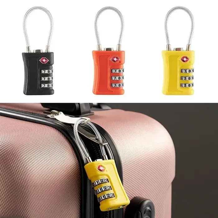 Cadenas à combinaison TSA à 3 chiffres