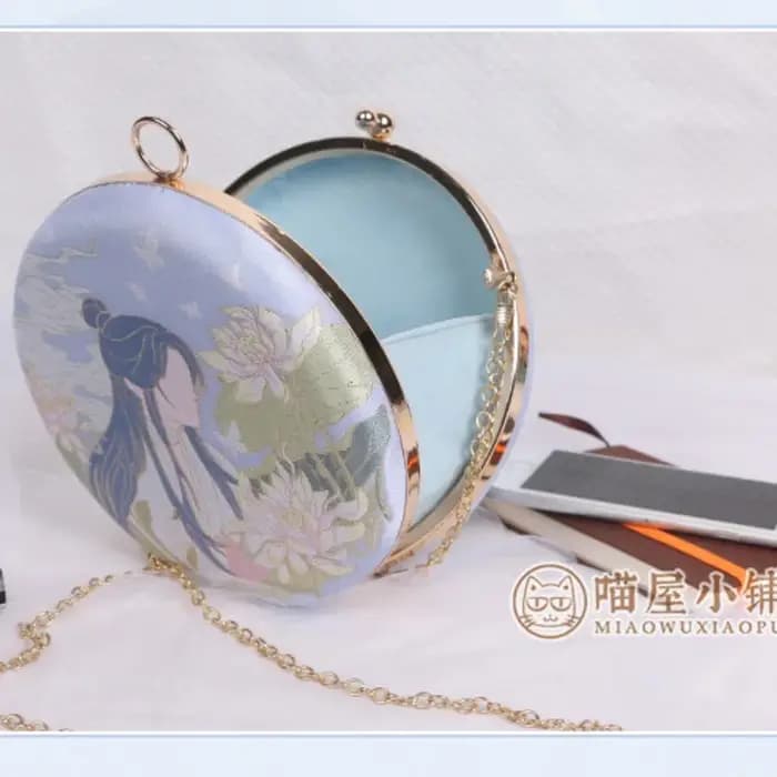 Ciel officiel bénédiction Hua Cheng Xie Lian sac à bandoulière Style ancien hommes femmes Oblique sacoche broderie sac de messager cadeau