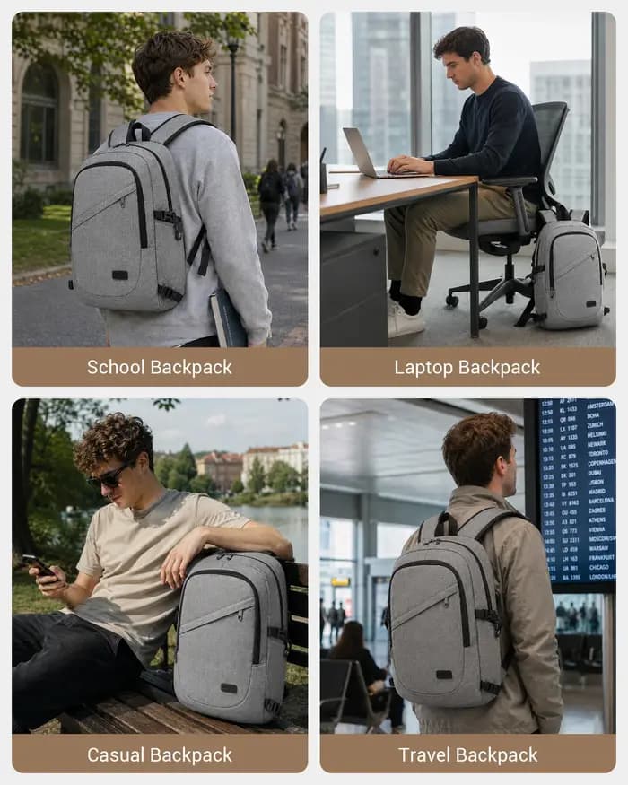 Sac à dos pour ordinateur portable KONO 15