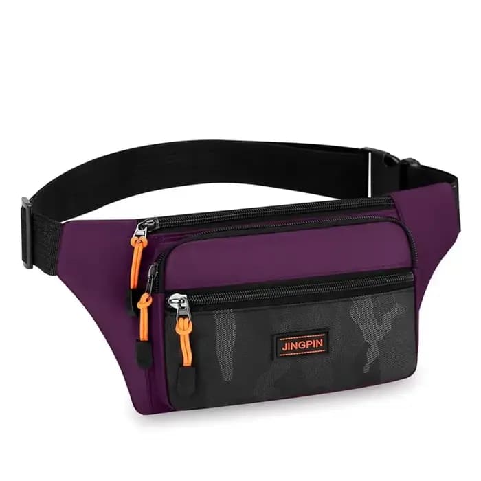 Sac banane imperméable de style coréen pour hommes et femmes, sacs en toile de grande capacité, sacs