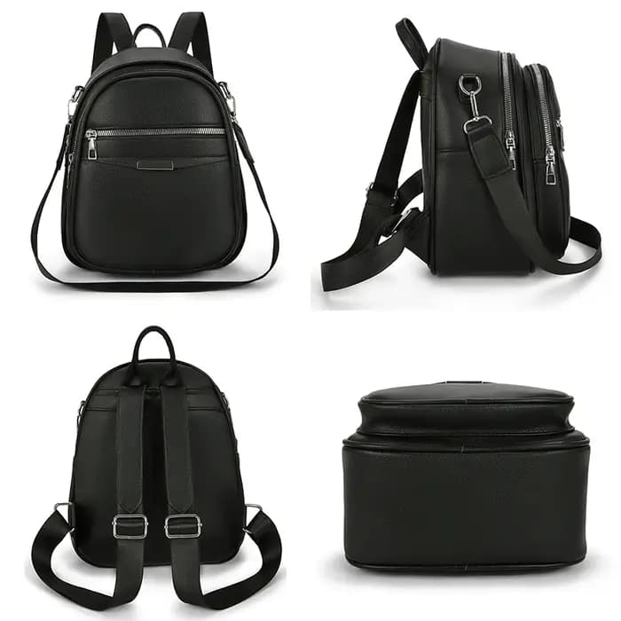 Sac à dos multifonctionnel en cuir de haute qualité pour femmes