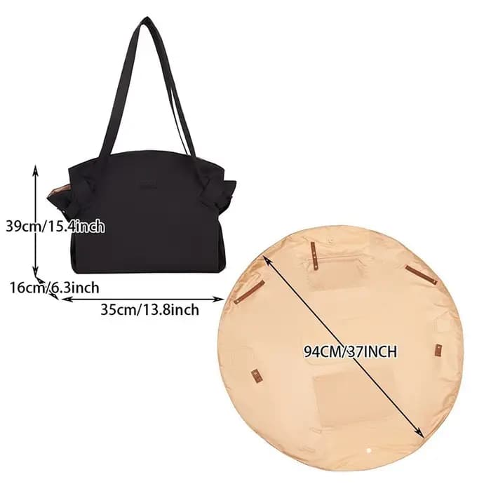 Sac de voyage pliable grande capacité - Sac fourre-tout/sac de sport durable