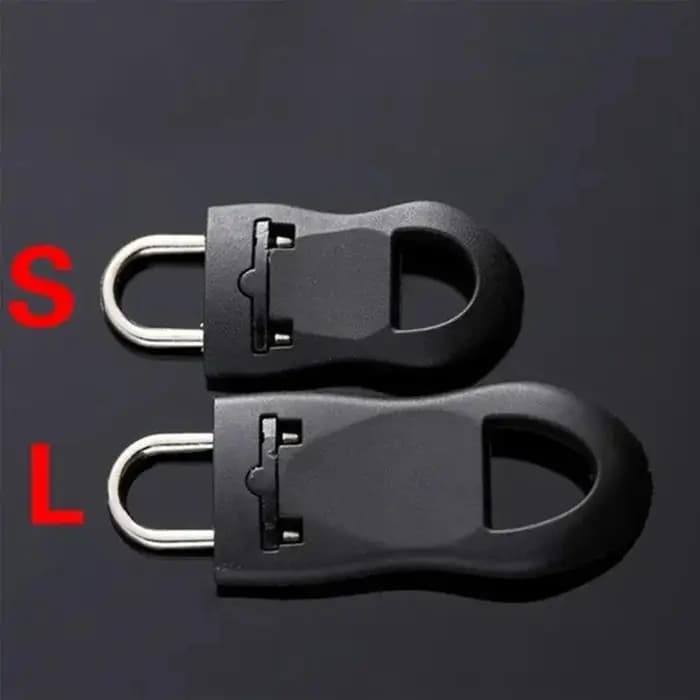 Extracteur de traction de fermeture éclair de remplacement, 10 pièces, extrémité adaptée, étiquette