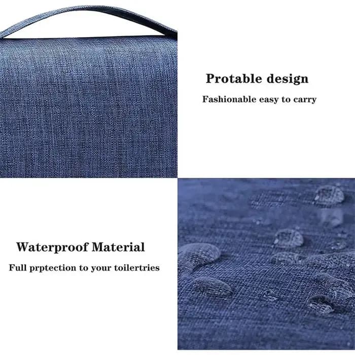 Trousse de toilette Portable avec crochet de suspension