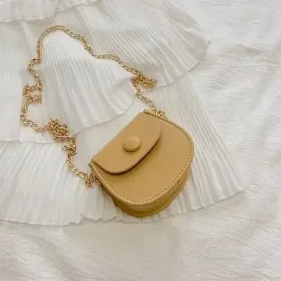 Nouveau Mini sac à bandoulière pour femmes mode couleur unie chaîne sac