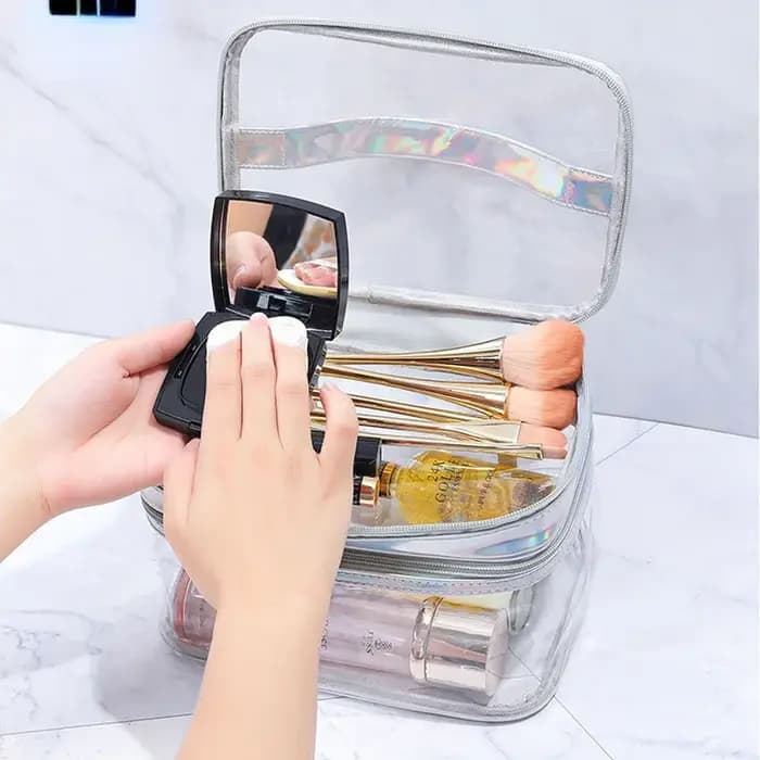 Sac à cosmétiques Transparent pour femmes