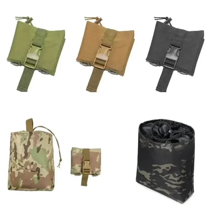 Petit sac de taille pliant Molle pour magazines tactiques