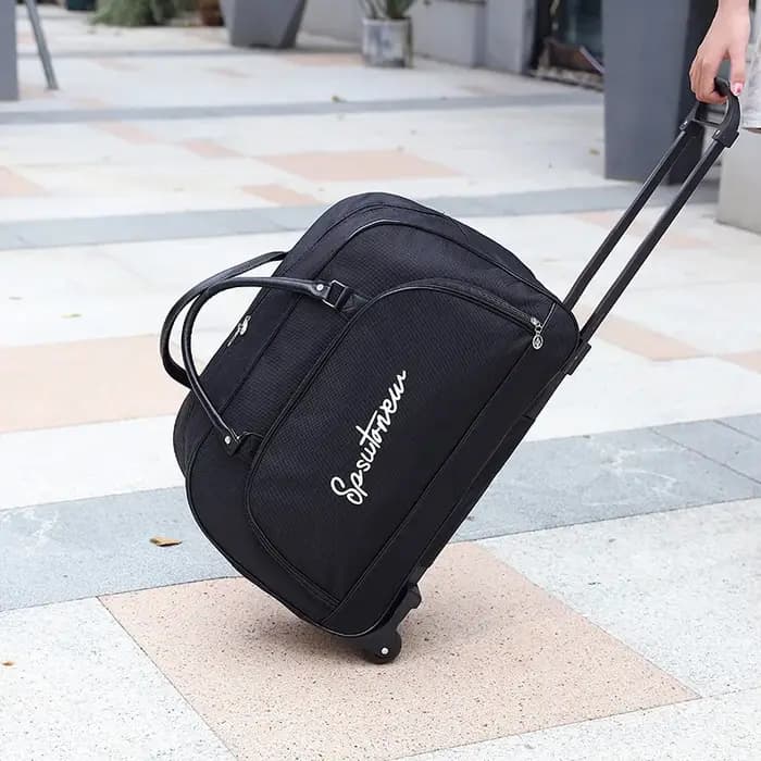 Valise de voyage sac à roulettes sacs à bagages de grande capacité pliable cabine de sport femmes hommes