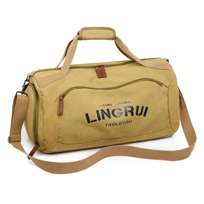 Sac de voyage en toile pour homme