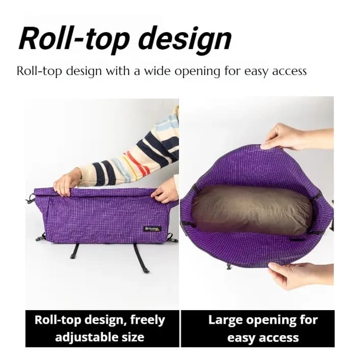 Sac à dos de randonnée extérieur 12L en Dyneema