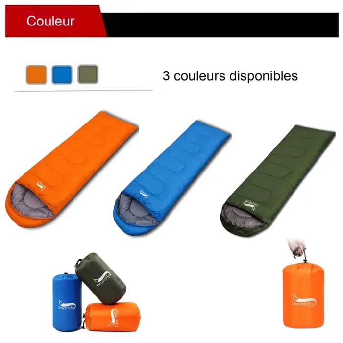Desert & Fox – sac de couchage Compact