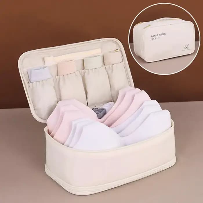 Sac de rangement de voyage, collants de sous-vêtements portables, sac d'organisation de chaussettes,