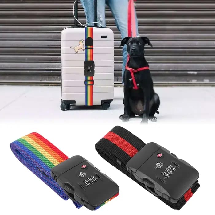 Sangles de bagages ceinture de valise serrure à combinaison TSA