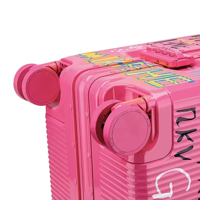 Bagage personnalisable-valise trolley design peinte à la main avec serrure TSA