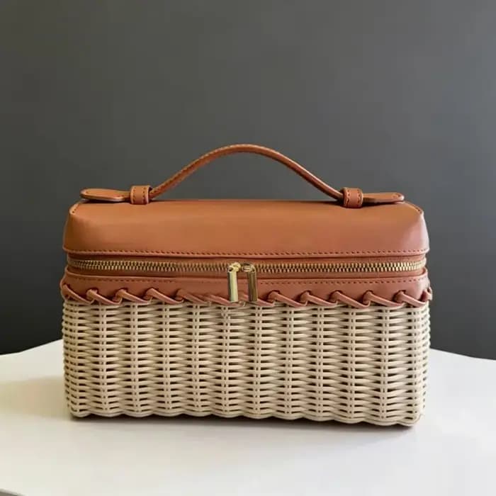 Sac de voyage tissé pour femme