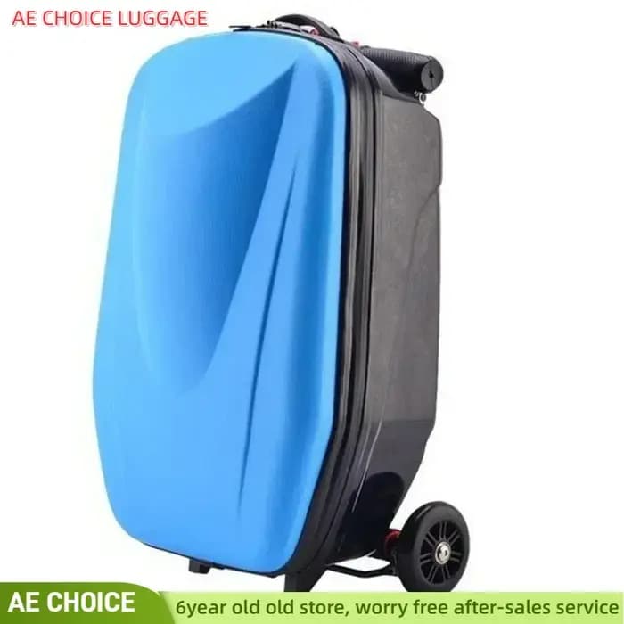 Valise de voyage multifonctionnelle pliable, bagages créatifs et douteux, valise de scooter d'extérieur pour étudiants, PC