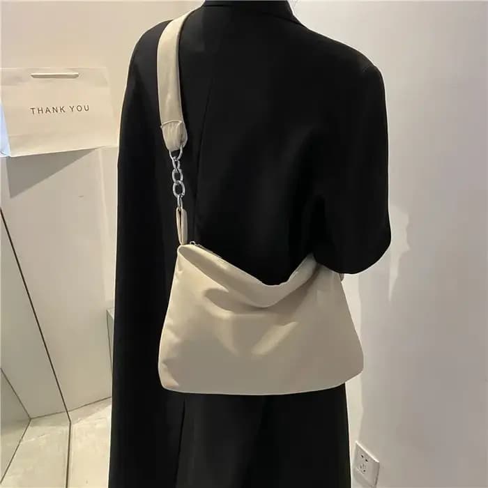 Sac à bandoulière noir pour femmes et filles