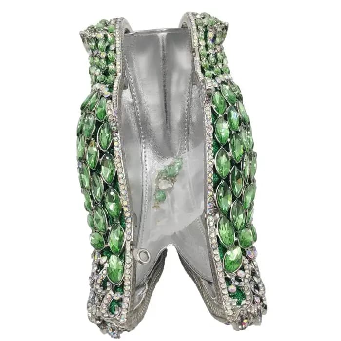 FGG – sac à main vert irisé pour femmes