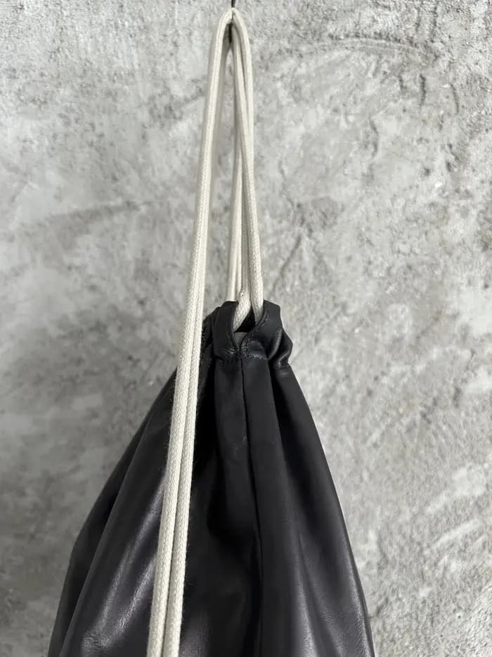 Owen Seak sac à dos pour hommes en cuir véritable décontracté unisexe sac à main noir Softback sac à provisions pour femmes