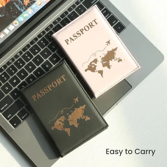 Couverture de passeport, porte-passeport, organisateur de carte du monde, étui de protection pour cartes, porte-carte de crédit, Document d'identité, portefeuille pour passeport