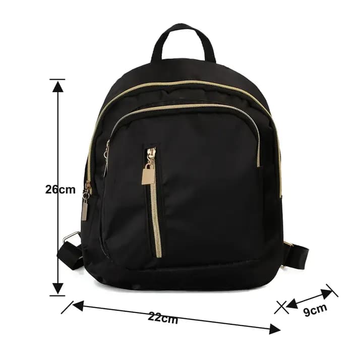 Sac à dos multifonctionnel en nylon pour femme