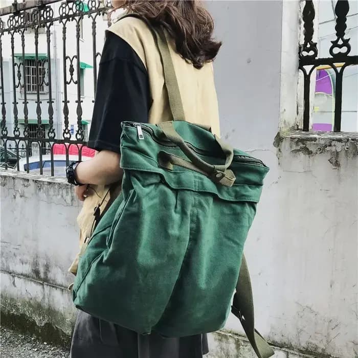 Sac à dos en toile solide pour ordinateur portable