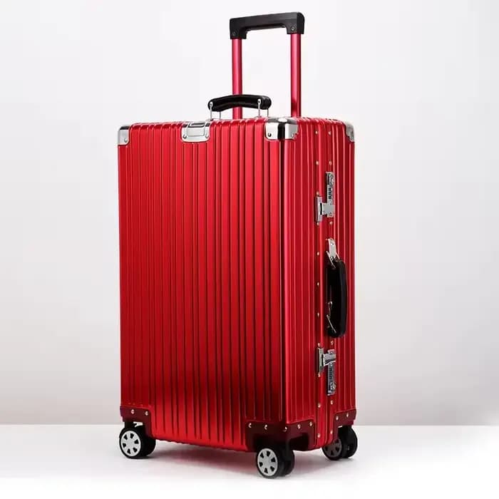 Valise de voyage luxueuse en alliage aluminium-magnésium